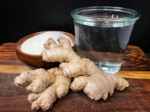 Fresh Ginger Sugar Water