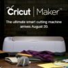 Cricut Maker advertisement.